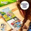 Horizon Group USA Bluey Aqua Art – Reusable Water Reveal Activity Pages With Water Pen for No-Mess Drawing and Coloring(Bluey and Friends)