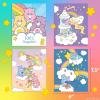 Horizon Group USA Bluey Aqua Art – Reusable Water Reveal Activity Pages With Water Pen for No-Mess Drawing and Coloring(Care Bears)