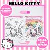 Horizon Group USA Bluey Aqua Art – Reusable Water Reveal Activity Pages With Water Pen for No-Mess Drawing and Coloring(Hello Kitty)