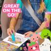Horizon Group USA Bluey Aqua Art – Reusable Water Reveal Activity Pages With Water Pen for No-Mess Drawing and Coloring(Squishmallows)