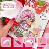 Horizon Group USA Bluey Aqua Art – Reusable Water Reveal Activity Pages With Water Pen for No-Mess Drawing and Coloring(Strawberry Shortcake)