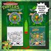 Horizon Group USA Bluey Aqua Art – Reusable Water Reveal Activity Pages With Water Pen for No-Mess Drawing and Coloring(Teenage Mutant Ninja Turtles)