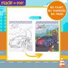 Horizon Group USA Bluey Aqua Art – Reusable Water Reveal Activity Pages With Water Pen for No-Mess Drawing and Coloring(Transportation)