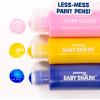 Horizon Group USA Bluey Dot Art Pad & Markers, Spiral-Bound Activity Painting Pad, Travel-Friendly Dabbers, Birthday Party, Great Mess-Free Toddler Toys for Kids Ages 3, 4, 5, 6(Baby Shark)