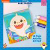 Horizon Group USA Bluey Dot Art Pad & Markers, Spiral-Bound Activity Painting Pad, Travel-Friendly Dabbers, Birthday Party, Great Mess-Free Toddler Toys for Kids Ages 3, 4, 5, 6(Baby Shark)