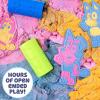 Horizon Group USA Bluey SLIMYGLOOP Slimy Sand Mold & Play Creations, 8-Piece Playset, 3 Scented Colors, Sensory Activity for Kids Ages 3, 4, 5, 6, 7, 8, Multi, Medium(Mold & Play Creations)
