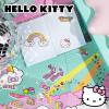 Horizon Group USA Bluey Sticker Playset, 2 Sticker Play Scenes, 35+ Reusable Puffy Bluey Repositionable Stickers for Kids, Perfect for Travel, Screen-Free Fun(Hello Kitty)