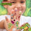 Horizon Group USA Bluey Sticker Playset, 2 Sticker Play Scenes, 35+ Reusable Puffy Bluey Repositionable Stickers for Kids, Perfect for Travel, Screen-Free Fun(Teenage Mutant Ninja Turtles)