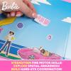 Horizon Group USA Bluey Sticker Playset, 2 Sticker Play Scenes, 35+ Reusable Puffy Bluey Repositionable Stickers for Kids, Perfect for Travel, Screen-Free Fun(Barbie)