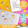 Horizon Group USA Bluey Sticker Playset, 2 Sticker Play Scenes, 35+ Reusable Puffy Bluey Repositionable Stickers for Kids, Perfect for Travel, Screen-Free Fun(Hello Kitty – Gudetama)