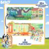 Horizon Group USA Bluey Sticker Playset, 2 Sticker Play Scenes, 35+ Reusable Puffy Bluey Repositionable Stickers for Kids, Perfect for Travel, Screen-Free Fun(Bluey)