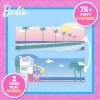 Horizon Group USA Bluey Sticker Playset, 2 Sticker Play Scenes, 35+ Reusable Puffy Bluey Repositionable Stickers for Kids, Perfect for Travel, Screen-Free Fun(Barbie)