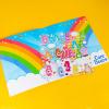 Horizon Group USA Bluey Sticker Playset, 2 Sticker Play Scenes, 35+ Reusable Puffy Bluey Repositionable Stickers for Kids, Perfect for Travel, Screen-Free Fun(Care Bears)