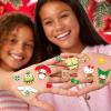 Horizon Group USA Bluey Sticker Playset, 2 Sticker Play Scenes, 35+ Reusable Puffy Bluey Repositionable Stickers for Kids, Perfect for Travel, Screen-Free Fun(Hello Kitty Christmas)