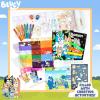 Horizon Group USA Bluey Ultimate Activity Backpack, 10+ Creative Projects in a Reusable Bag, Less-Mess Toddler Toys, Road Trip Essentials for Kids, Great Airplane Toy(Bluey)
