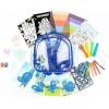 Horizon Group USA Bluey Ultimate Activity Backpack, 10+ Creative Projects in a Reusable Bag, Less-Mess Toddler Toys, Road Trip Essentials for Kids, Great Airplane Toy(Bluey)
