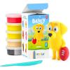 HEY CLAY Bluey & Friends – Air-Drying Clay for Kids – Arts and Crafts Creative Modeling Clay Kit Children Ages 4-8 (Rusty)(Lucky)