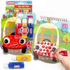 Horizon Group USA Bluey Dot Art Pad & Markers, Spiral-Bound Activity Painting Pad, Travel-Friendly Dabbers, Birthday Party, Great Mess-Free Toddler Toys for Kids Ages 3, 4, 5, 6(Little Tikes)