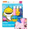 Horizon Group USA Bluey Dot Art Pad & Markers, Spiral-Bound Activity Painting Pad, Travel-Friendly Dabbers, Birthday Party, Great Mess-Free Toddler Toys for Kids Ages 3, 4, 5, 6(Baby Shark)