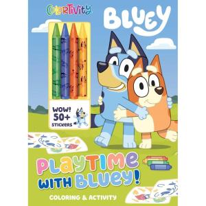 Bluey: Colortivity: Playtime with Bluey! (Color & Activity with Crayons)
