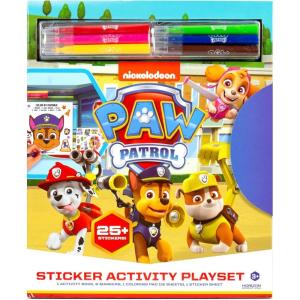 Horizon Group USA Activity Book for Kids, Coloring and Sticker Games for Children, Includes Markers, Bluey(Paw Patrol Sticker Activity Playset)