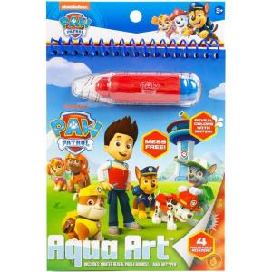 Horizon Group USA Bluey Aqua Art – Reusable Water Reveal Activity Pages With Water Pen for No-Mess Drawing and Coloring(Paw Patrol)