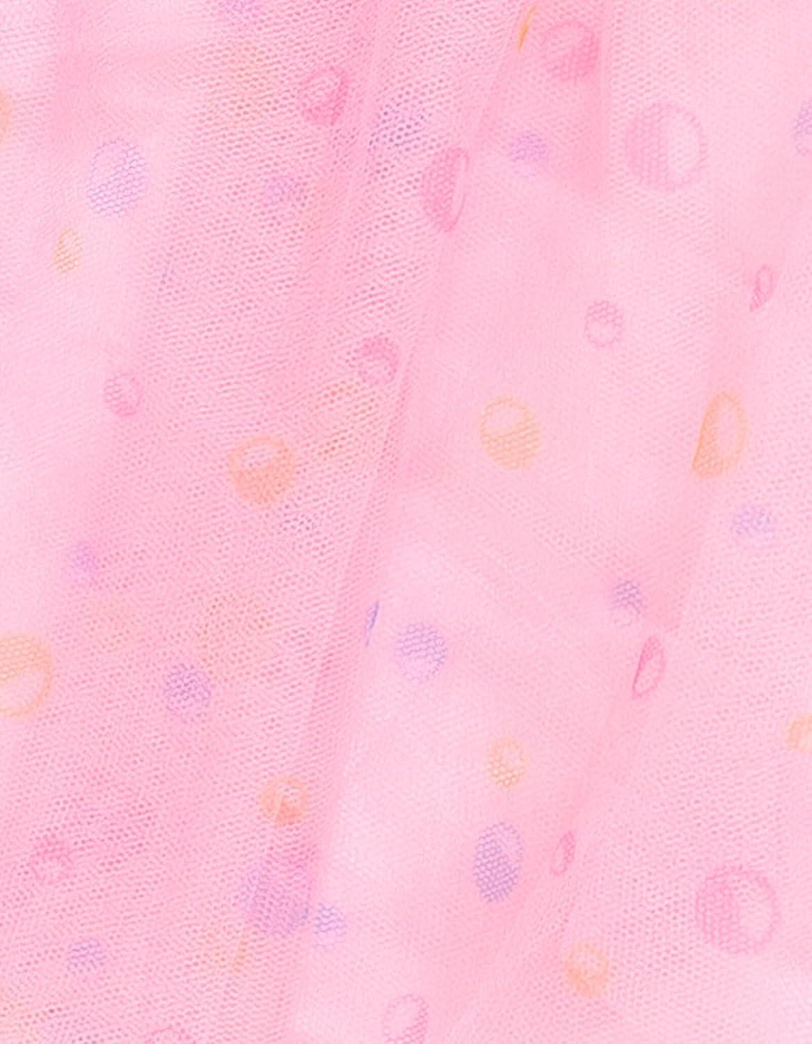 imageBluey Girls French Terry Mesh Tutu Dress Toddler to Big Kid Sizes 2T 1012Pink