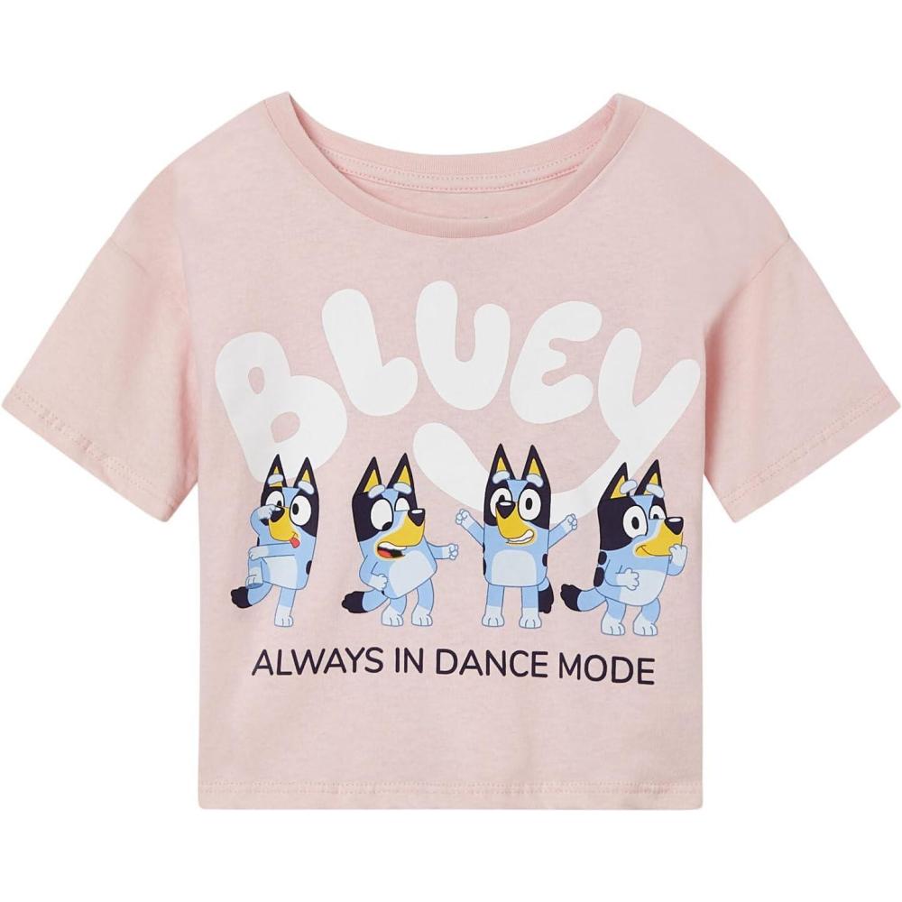 imageBluey Girls TShirt Little Kid to Big Kid Sizes 41416Baby Pink