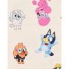 Bluey Bingo Chloe Coco French Terry Sweatshirt and Shorts Infant to Big Kid(Multicolor)