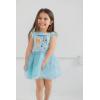 Bluey Bingo Girls Dress Toddler to Big Kid(Blue)