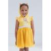 Bluey Bingo Girls Mesh Cosplay Dress Toddler to Big Kid(Bingo (Bluey))