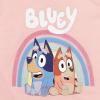 Bluey Bingo Girls T-Shirt Leggings and Scrunchie 3 Piece Outfit Set Toddler to Little Kid(Pink)