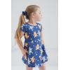 Bluey Bingo Skater Dress and Scrunchie Infant to Big Kid(Blue)