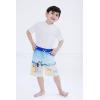 Bluey Bingo UPF 50+ Swim Trunks Bathing Suit Toddler to Little Kid Sizes (2T – 7-8)(Blue)