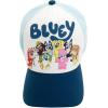 Bluey Drop Shoulder T-Shirt French Terry Shorts and Adjustable Snapback Baseball Cap 3 Piece Outfit Set Toddler to Big Kid(Bluey & Friends)