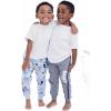 Bluey Fleece 2 Pack Jogger Pants Toddler to Big Kid Sizes (2T – 10-12)(Blue / Gray)