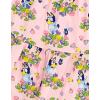 Bluey Floral Girls Dress and Bucket Sun Hat Toddler to Big Kid(Pink)