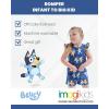 Bluey French Terry Sleeveless Romper Infant to Big Kid Sizes (12-18 Months – 10-12)(Blue)