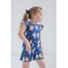 Bluey French Terry Sleeveless Romper Infant to Big Kid Sizes (12-18 Months – 10-12)(Blue)