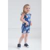 Bluey French Terry Sleeveless Romper Infant to Big Kid Sizes (12-18 Months – 10-12)(Blue)