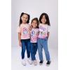 Bluey Girls 3 Pack T-Shirts Toddler to Big Kid Sizes (2T – 10-12)(Lavender / Pink / Peach)