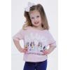 Bluey Girls T-Shirt Little Kid to Big Kid Sizes (4-14-16)(Baby Pink)