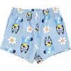 Bluey Girls T-Shirt and French Terry Shorts Outfit Set Toddler to Big Kid Sizes (2T – 10-12)(Pink / Blue)