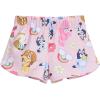 Bluey Girls T-Shirt and French Terry Shorts Outfit Set Toddler to Big Kid Sizes (2T – 10-12)(Pink)