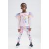 Bluey Girls T-Shirt and Leggings Outfit Set Toddler to Big Kid Sizes (2T – 10-12)(Pink / Rainbow)