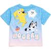 Bluey July 4th Halloween Christmas Birthday School Heart T-Shirt Infant to Big Kid Sizes (12 Months – 10-12)(Blue  Birthday Fun)