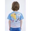 Bluey July 4th Halloween Christmas Birthday School Heart T-Shirt Infant to Big Kid Sizes (12 Months – 10-12)(Blue  Birthday Fun)