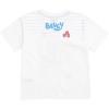 Bluey July 4th Halloween Christmas Birthday School Heart T-Shirt Infant to Big Kid Sizes (12 Months – 10-12)(White / 1st Day of School)