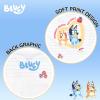 Bluey July 4th Halloween Christmas Birthday School Heart T-Shirt Infant to Big Kid Sizes (12 Months – 10-12)(White / 1st Day of School)