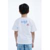 Bluey July 4th Halloween Christmas Birthday School Heart T-Shirt Infant to Big Kid Sizes (12 Months – 10-12)(White / 1st Day of School)